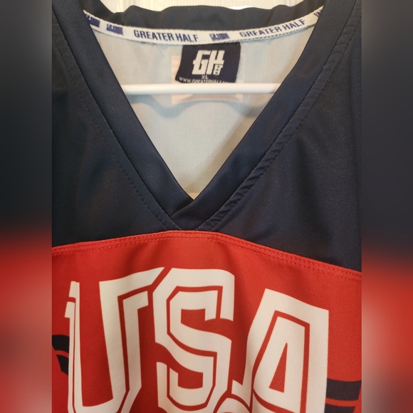 Greater half Amendment 2 USA polo jersey XL - Picture 2 of 8